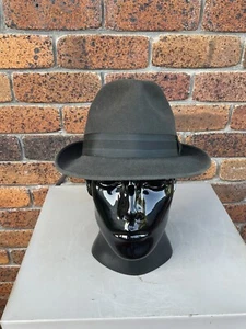 Stetson Mens Hugel Fedora Style Hat** Sz: Small/54 cm - Picture 1 of 15