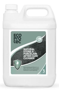 Natural Stone Porcelain Cleaner EcoProTec Aftercare 5Ltr Gentle PH Neutral - Picture 1 of 2
