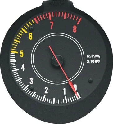 OER Rallye Tachometer For 1970-1974 Dodge Challenger Plymouth Cuda - Image 1 of 3