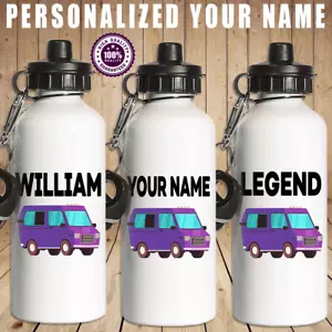 Personalised Custom Your Name Water Bottle Car Family Travel Journey Camping - Picture 1 of 6