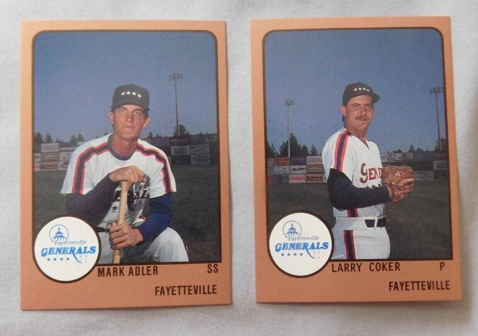 1988 ProCards Fayetteville Generals Baseball Card Pick one - Image 1 of 1