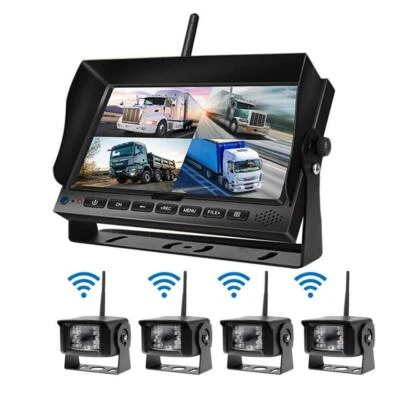 Truck DVR Wireless Dash Camera 7" Monitor Rear View System For Parking Rearview - Изображение 1 из 4