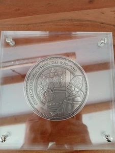 1 Kg Silber Konzil  Konstanz 600 Jahre In Quadratischer Kapsel Rar Burkina Faso - Bild 1 von 2