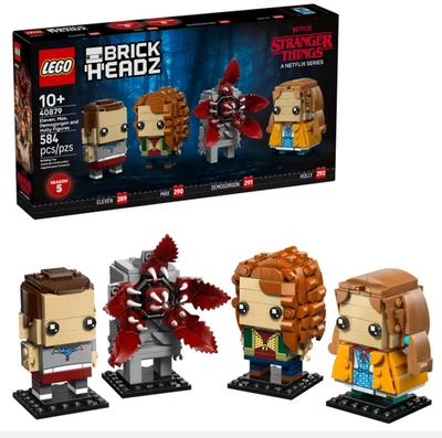LEGO #40879: Eleven, Max, Demogorgon y Holly Brickheadz: PREVENTA Foto 1 de 3
