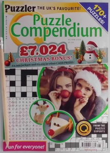 Puzzler Q Puzzle Compendium magazine #408 2025 Crosswords Wordsearches - Picture 1 of 1