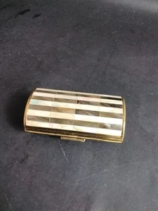 Vintage Ronson Ladies Mother Of Pearl Cigarette Case - Picture 1 of 9