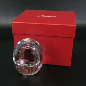 Baccarat Kristall Daruma Figur mit Box gebraucht - Bild 1 von 7