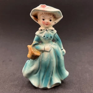 Vintage Inarco Porcelain Figurine Girl Cleveland OH - Picture 1 of 10
