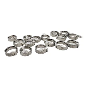 Lot 16 Wholesale Comic Book Stainless Steel Rings Men Women Fashion Jewelry NEW - Picture 1 of 4