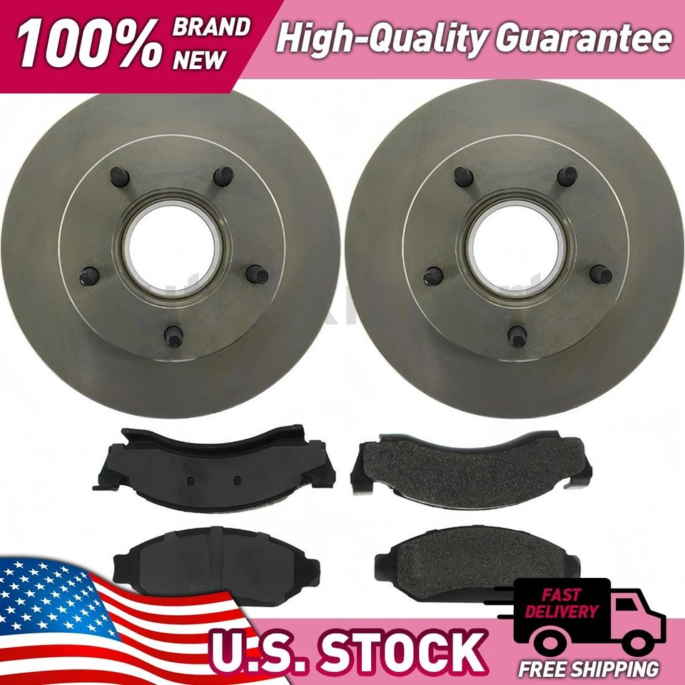 Kit de actualización de freno de disco de piezas delanteras centradas para Ford Bronco 1986-1988 Foto 1 de 1