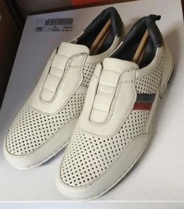 Zapatillas hombre ROGER KENT mocasín cuero crudo talla 42 NUEVO - Imagen 1 de 1