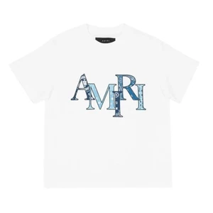 Amiri Bandana Staggered Tee Big Kids Style : Akjyte1004 - Picture 1 of 2