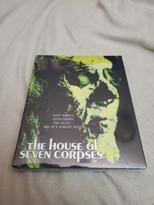 THE HOUSE OF SEVEN CORPSES w/SLIPCOVER (1974) (4K UHD/Blu-Ray) DARK FORCE - NEW! - Picture 1 of 4