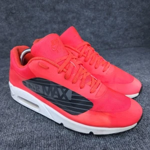 Nike Air Max 90 Big Logo Zapatos Para Hombres Talla 9.5 Carmesí Brillante AJ7182-600 Tenis - Imagen 1 de 17