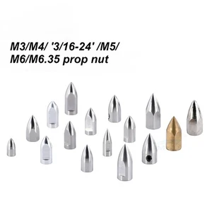  Dado Prop 1pz Rc Barca Acciaio Inox/Rame/Alluminio M3/M4/M4.76/M5/M6/M6.35 - Foto 1 di 21