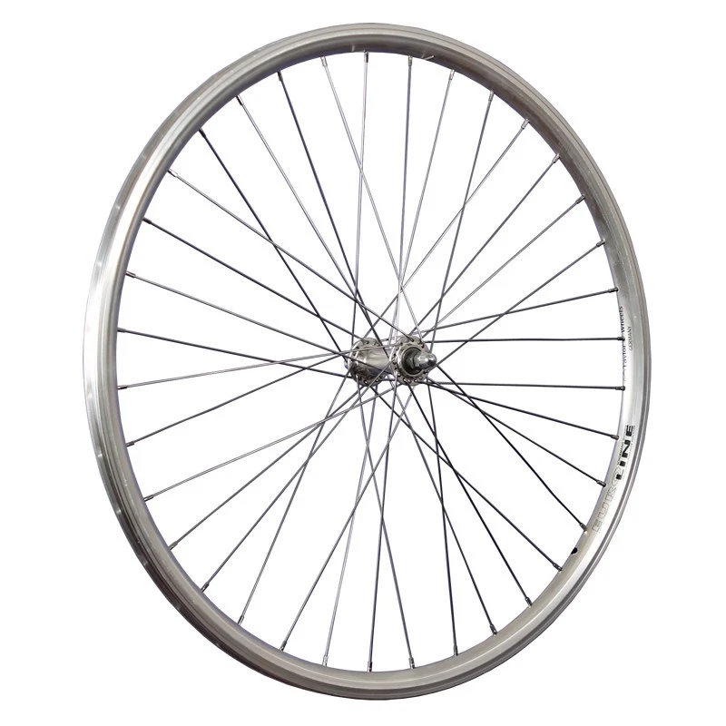 Laufrad 28 Zoll Vorderrad Fahrrad Hohlkammerfelge 622-19 für Felgenbremse silber - Bild 1 von 1