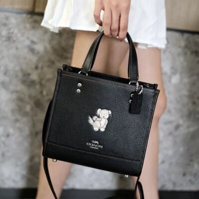 NWT Coach Dempsey Tote 22 With Happy Dog CD448 - Image 1 of 4