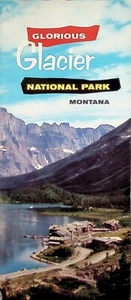 Reiseprospekt Glorious Glacier Nationalpark Montana Saison 1958  - Bild 1 von 5