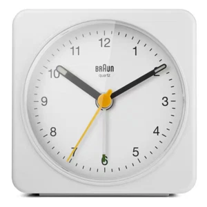 Classic Analog Alarm Clock, Snooze and Light, Quiet Sweeping Movement, Crescendo - Picture 1 of 2