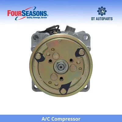 Compresor de aire acondicionado para Jeep Wrangler 1987-1990 4,2 L L6 4 estaciones 1988 1989 Foto 1 de 4