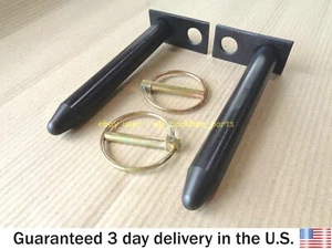 JCB MINI DIGGER PARTS - BUCKET PINS W. LYNCH PINS - 2 PCS. (PART NO. 911/23900) - Picture 1 of 6