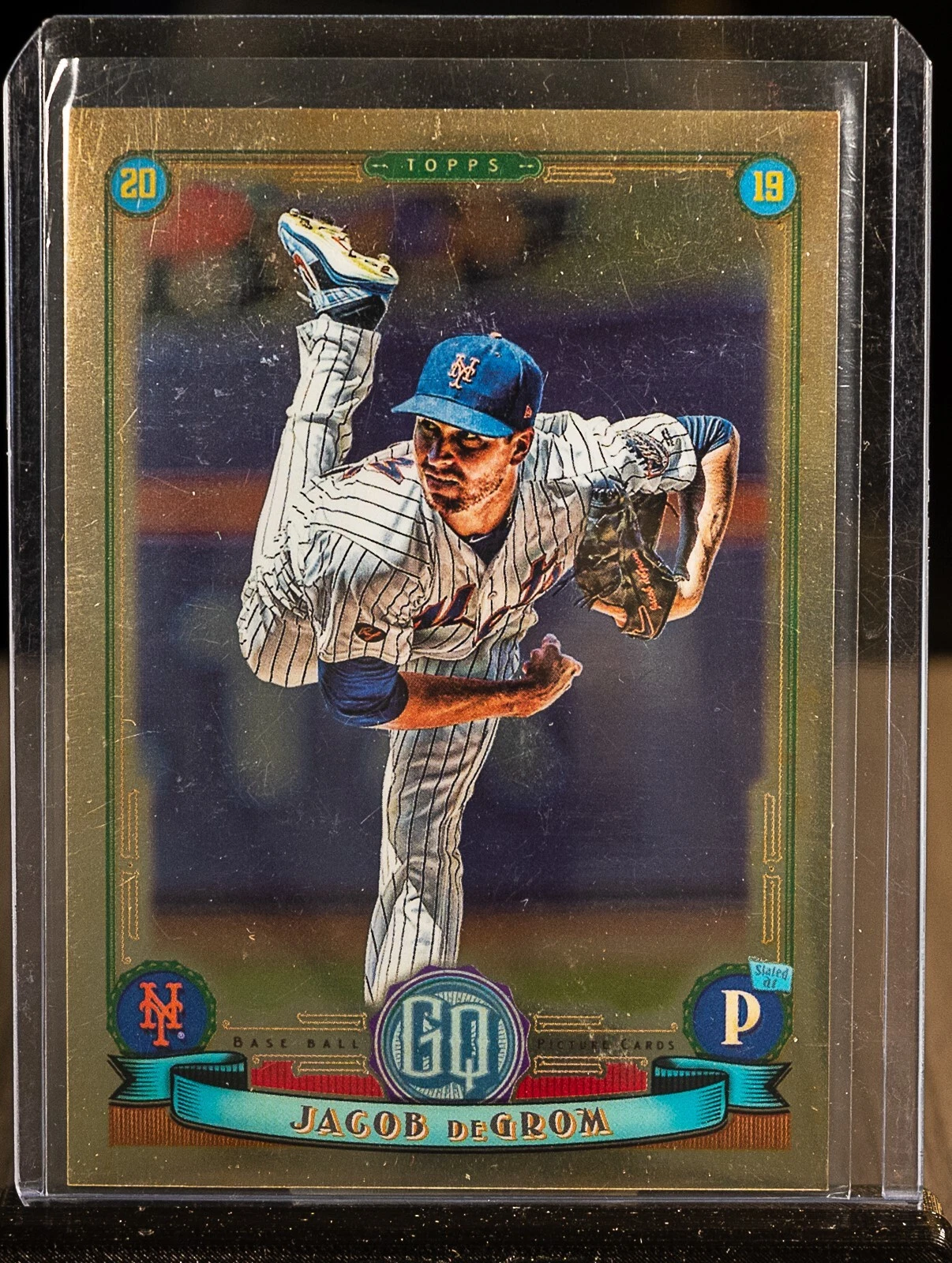 Jacob DeGrom 2019 Topps Gypsy Queen Chrome Box Topper #200 Mets GW15