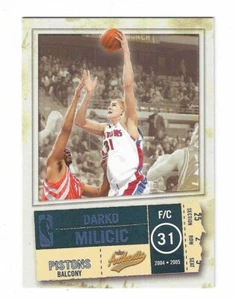2004-05 Fleer Authentix Basketball Balcony Darko Milicic Parallel Card-#/75 - Picture 1 of 2