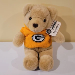 Hallmark Green Bay Packers Ensemble Sport Plüschbär um 1998 - Bild 1 von 4