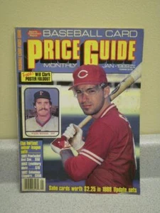OLDER BASEBALL CARD PRICE GUIDE- JAN. 1989 #10- GOOD- L182 - Picture 1 of 1