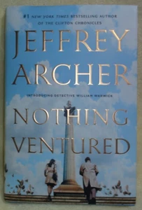 Nothing Ventured by NY Times Bestselling Author Jeffrey Archer (2019, Hardcover) - Picture 1 of 3