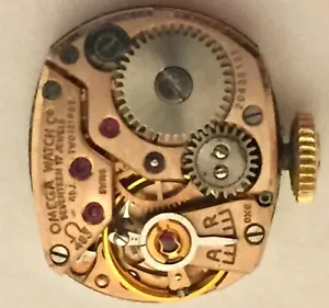 Omega 483 komplettes Uhrwerk ~ läuft mit schlechter Amplitude - Bild 1 von 3