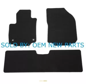 2018-2023 GMC Terrain Carpet Floor Mats Set 3 piece Genuine OEM NEW 84265141 - Picture 1 of 7
