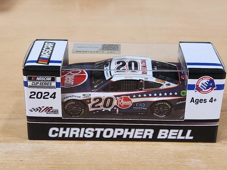 2024 #20 Christopher Bell Rheem Coke 600 Win 1/64 Action NASCAR Diecast ARC - Image 1 of 1