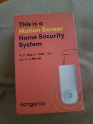Kangaroo motion sensor home security system - Image 1 of 2