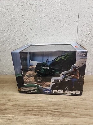 ERTL Exterior Magnum 500 Polaris Verde 1:18 Diecast ATV Vehículo todo terreno 4 ruedas Nuevo en caja - Envío gratuito Foto 1 de 4