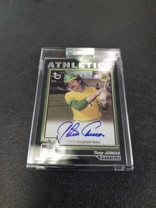 Tony Armas Oakland Athletics 2004 Topps Chrome Autograph Uncirculated 