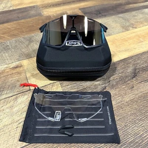 100% Hypercraft Sport Performance Frameless Sunglasses - Used  - Picture 1 of 4