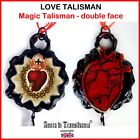 magic talisman effective power attraction love amulet pendant necklace heart red