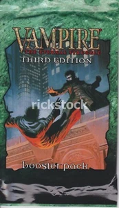 Sealed Unopened Booster Pack 3rd Edition Jyhad VTES - Picture 1 of 1