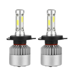 3-sides H4 9003 Super White 330000LM Kit LED Headlight Bulbs High Low Beam 6500K - Picture 1 of 9