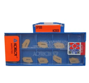 10PCS/Box Korloy SP300 NC3020 CNC Carbide Inserts - Picture 1 of 1