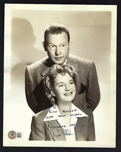 Fred & Portland Allen signed photo BAS Authenticated Comedy Duo - Afbeelding 1 van 1