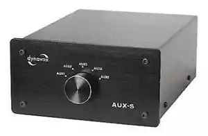 DYNAVOX AUX-S BLACK INPUT EXTENSION / SWITCH - Picture 1 of 8