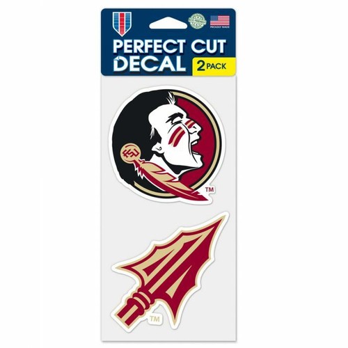 Florida State Seminoles Decals Pack of 2 Die Cut Car Stickers Truck 4 ...
