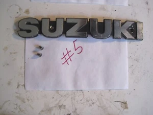 1977-1979 SUZUKI GS750 GS550 GS440 GS 550 750 440 GAS FUEL TANK EMBLEM - Picture 1 of 2