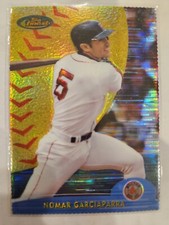 Nomar Garciaparra 2000 Topps Finest Gold Refractor Die Cut Card #1