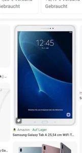 Samsung Galaxy Tab A - 32GB - White, WLAN + 4G,  10,1 Zoll (Ohne Simlock) - Bild 1 von 1