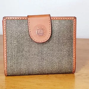 FENDI SAS Wallet 4" Card Holder Small Vintage BiFold Womens Designer Wallet - Picture 1 of 14