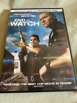 End Of Watch DVD Widescreen Michael Pena Jake Gyllenhaal Drama Movie/NEW - Image 1 of 2