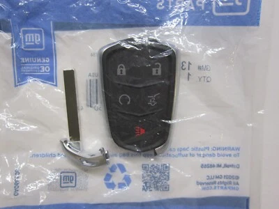 NEW OEM 2015-2016 CADILLAC SRX KEYLESS REMOTE SMART KEY FOB 13598528 315Mhz - Image 1 of 3